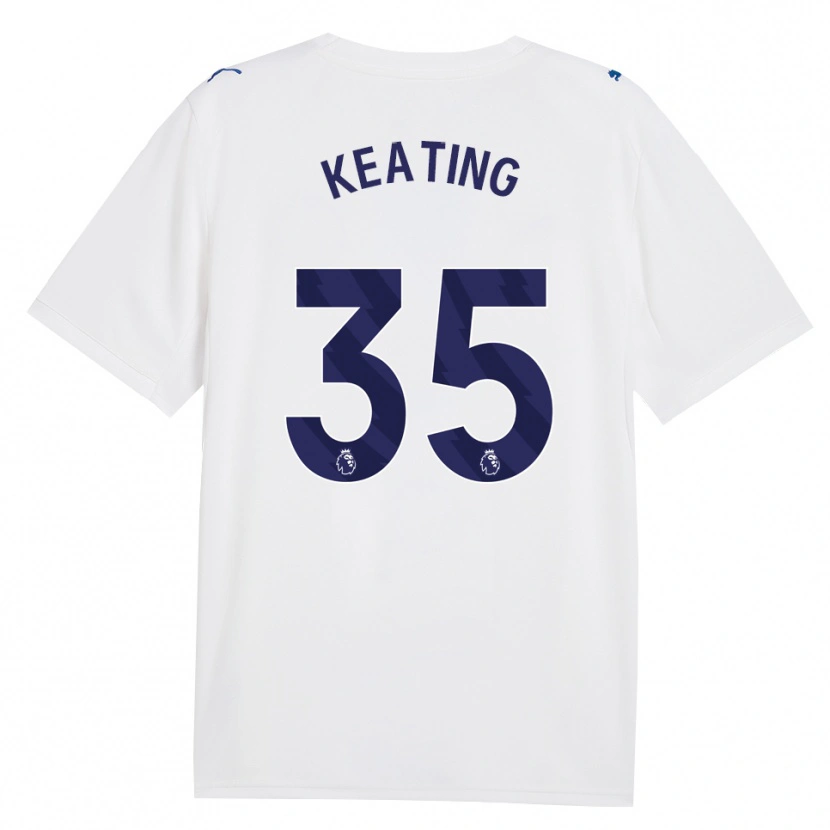 Danxen Bambino Maglia Khiara Keating #35 Blu Scuro Bianco Kit Gara Third 2026/27 Maglietta