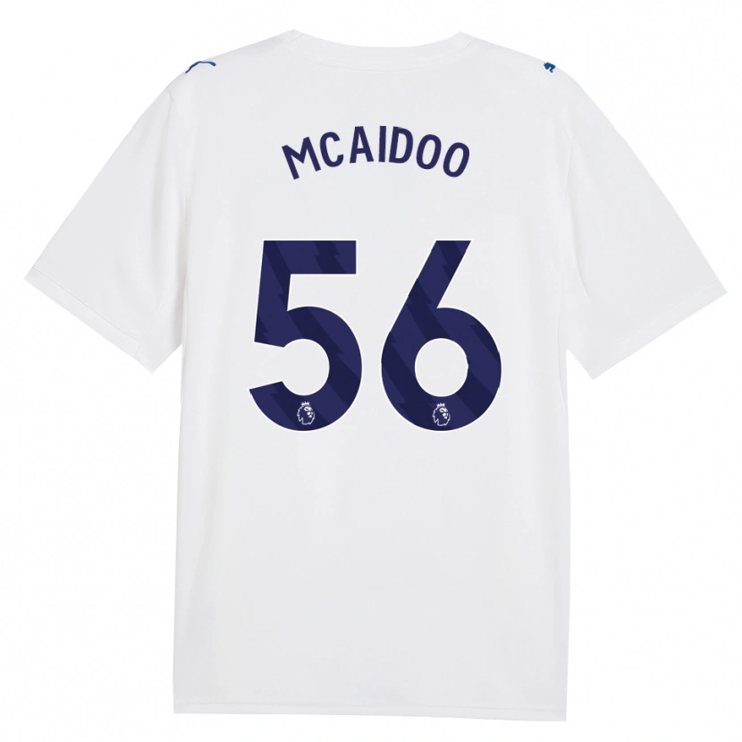 Danxen Bambino Maglia Ryan Mcaidoo #56 Blu Scuro Bianco Kit Gara Third 2026/27 Maglietta