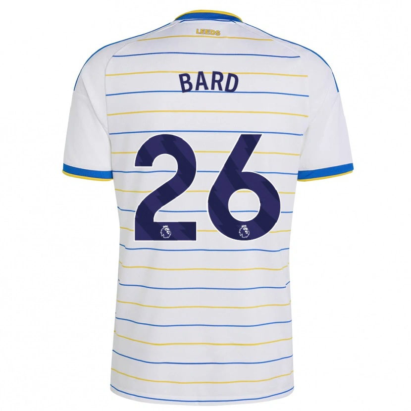 Danxen Bambino Maglia Melvin Bard #26 Rosso Giallo Blu Kit Gara Home 2026/27 Maglietta