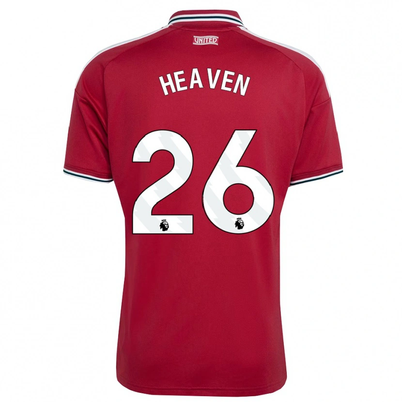 Danxen Uomo Maglia Ayden Heaven #26 Rosso Giallo Bianco Kit Gara Home 2026/27 Maglietta