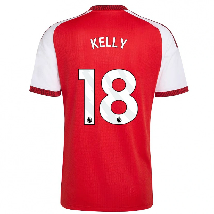 Danxen Uomo Maglia Chloe Kelly #18 Rosso Bianco Nero Kit Gara Home 2026/27 Maglietta
