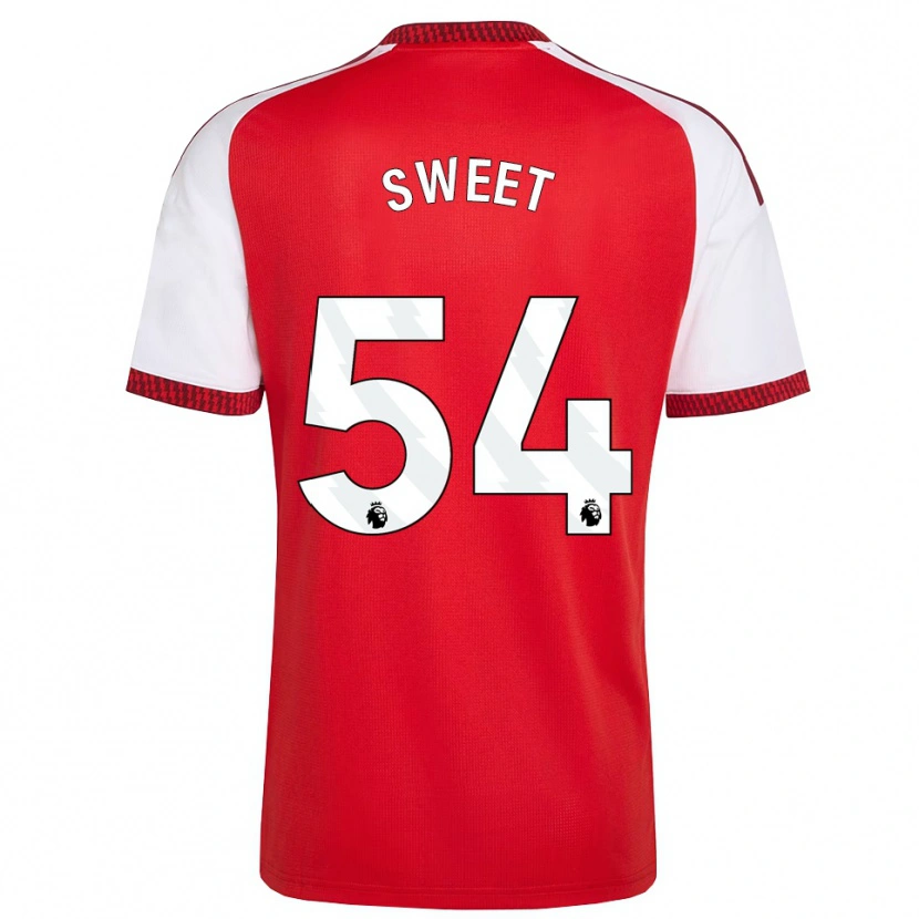 Danxen Uomo Maglia Will Sweet #54 Rosso Bianco Nero Kit Gara Home 2026/27 Maglietta