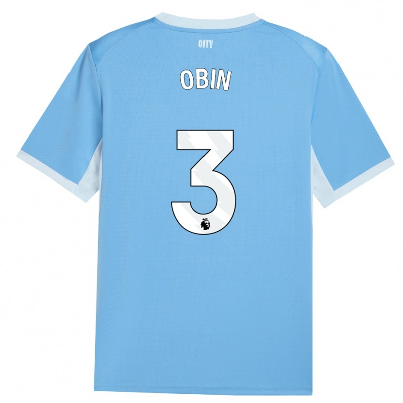Danxen Uomo Maglia Yohann Obin #3 Azzurro Chiaro Bianco Kit Gara Home 2026/27 Maglietta