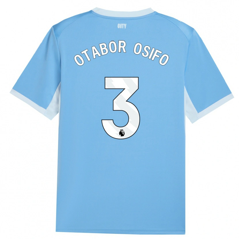 Danxen Uomo Maglia Prince Otabor Osifo #3 Azzurro Chiaro Bianco Kit Gara Home 2026/27 Maglietta