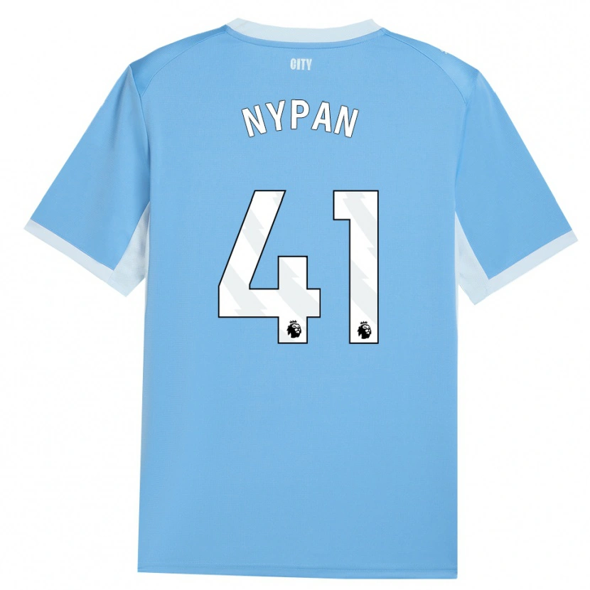 Danxen Uomo Maglia Sverre Nypan #41 Azzurro Chiaro Bianco Kit Gara Home 2026/27 Maglietta