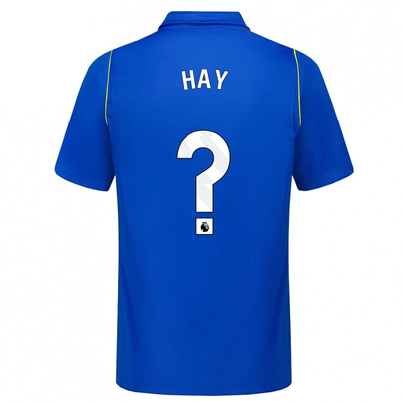 Danxen Uomo Maglia Noah Hay #0 Blu Giallo Kit Gara Home 2026/27 Maglietta