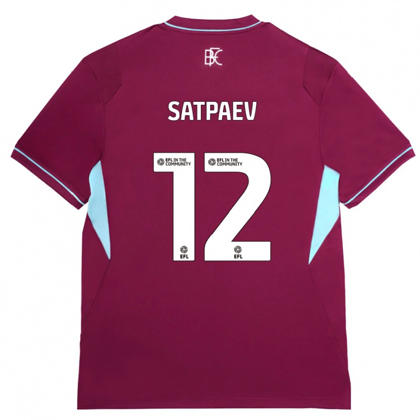 Danxen Uomo Maglia Dastan Satpaev #12 Borgogna Verde Kit Gara Home 2026/27 Maglietta
