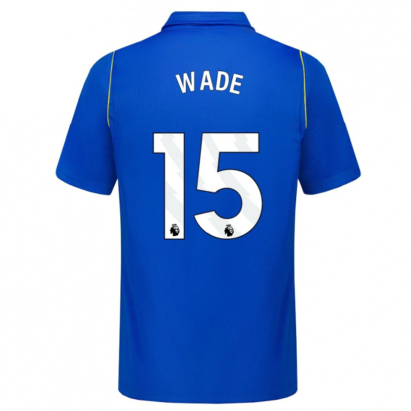 Danxen Uomo Maglia Shaun Wade #15 Blu Giallo Kit Gara Home 2026/27 Maglietta