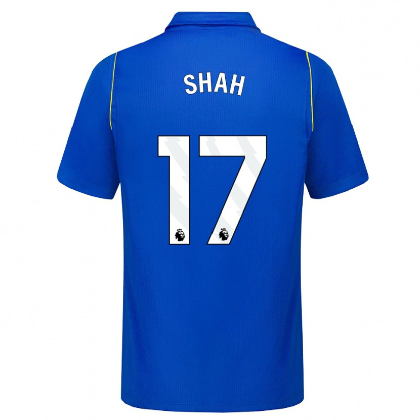 Danxen Uomo Maglia Bilal Shah-Berkouz #17 Blu Giallo Kit Gara Home 2026/27 Maglietta