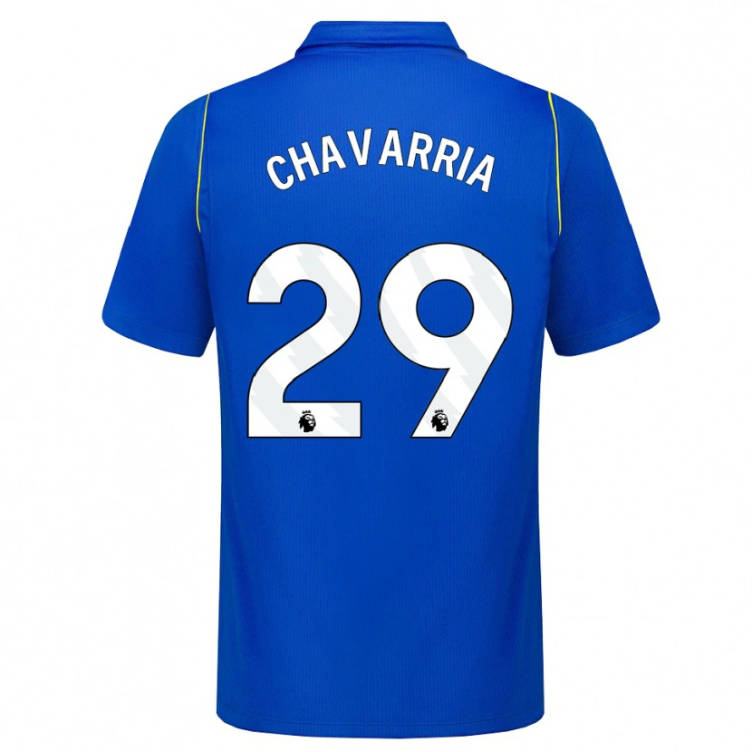 Danxen Uomo Maglia Pep Chavarría #29 Blu Giallo Kit Gara Home 2026/27 Maglietta