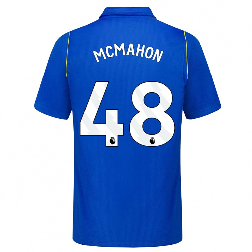 Danxen Uomo Maglia Harrison Mcmahon #48 Blu Giallo Kit Gara Home 2026/27 Maglietta