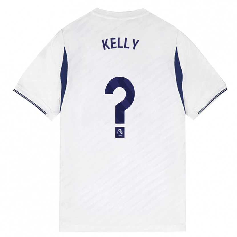 Danxen Uomo Maglia Kyle Kelly #0 Bianco Rosso Viola Kit Gara Home 2026/27 Maglietta