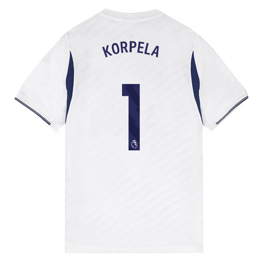 Danxen Uomo Maglia Tinja-Riikka Korpela #1 Bianco Rosso Viola Kit Gara Home 2026/27 Maglietta
