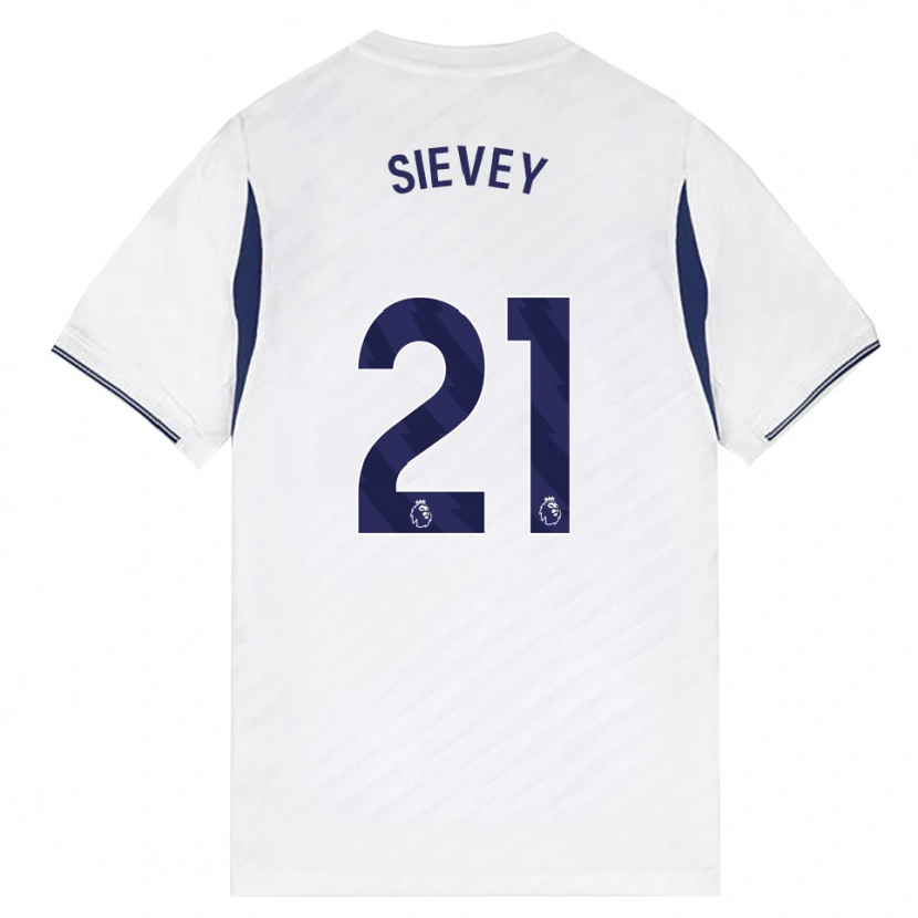 Danxen Uomo Maglia Max Sievey #21 Bianco Rosso Viola Kit Gara Home 2026/27 Maglietta
