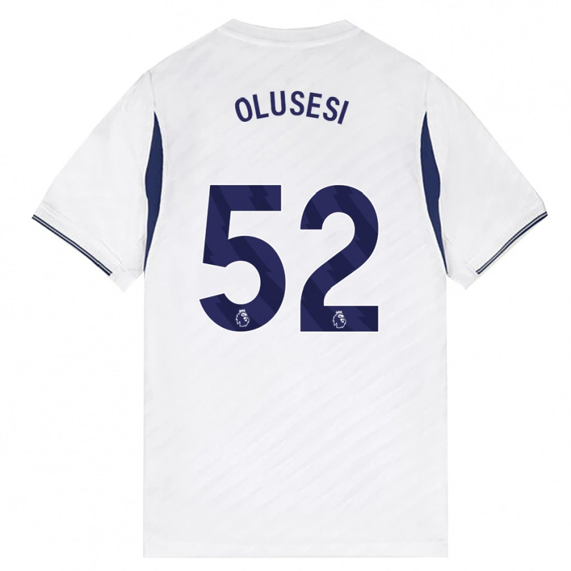 Danxen Uomo Maglia Callum Olusesi #52 Bianco Rosso Viola Kit Gara Home 2026/27 Maglietta