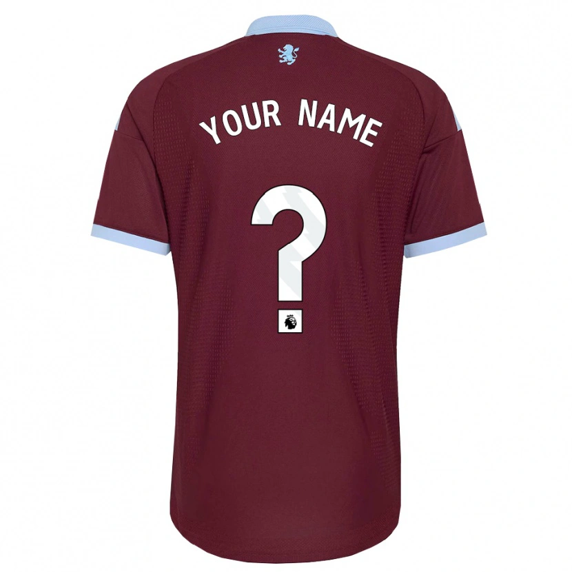 Danxen Uomo Maglia Il Tuo Nome #0 Blu Fiordaliso Borgogna Kit Gara Home 2026/27 Maglietta