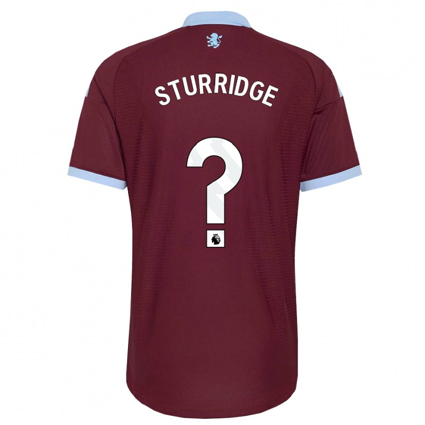 Danxen Uomo Maglia Dj Campton Sturridge #0 Blu Fiordaliso Borgogna Kit Gara Home 2026/27 Maglietta