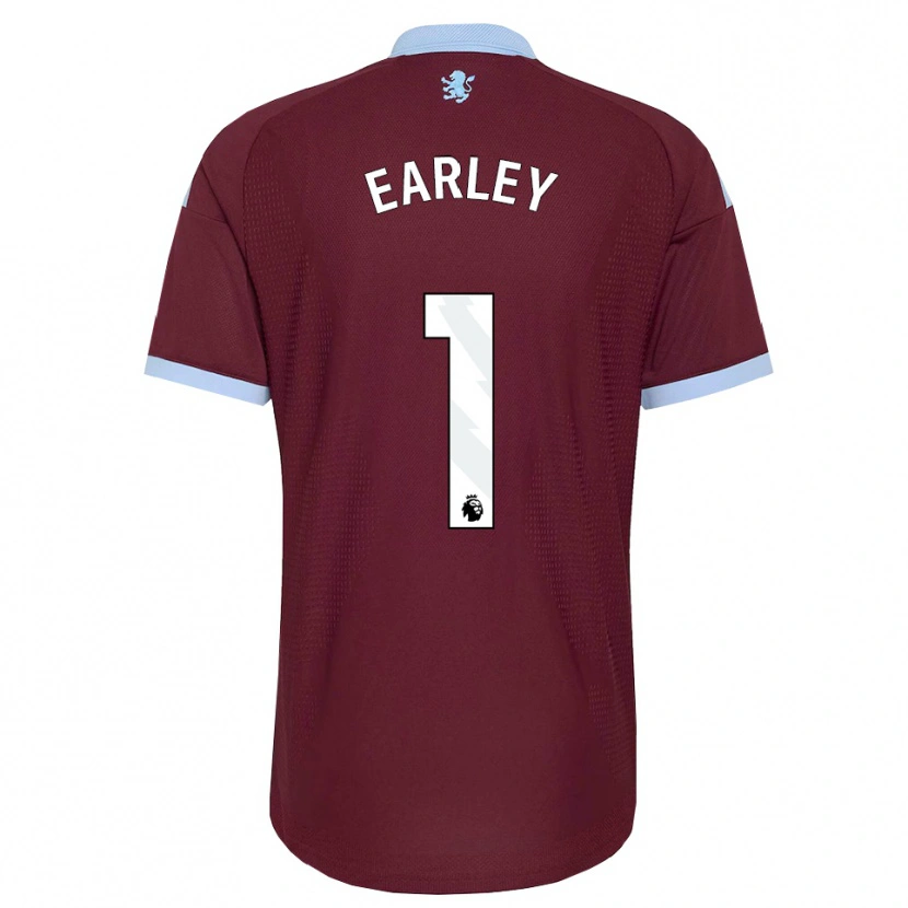 Danxen Uomo Maglia Blade Earley #1 Blu Fiordaliso Borgogna Kit Gara Home 2026/27 Maglietta