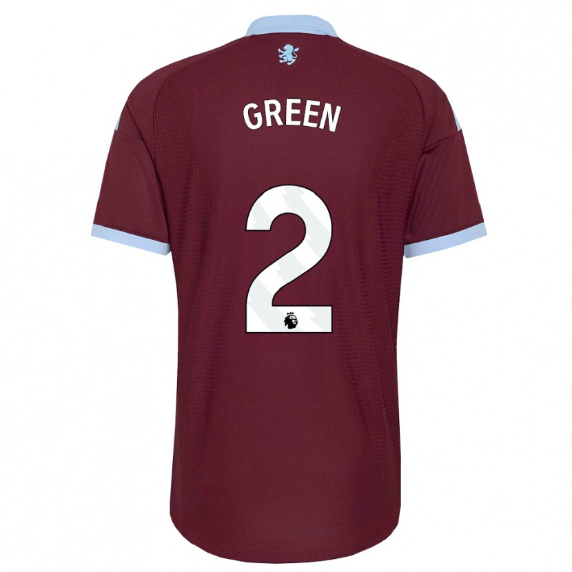 Danxen Uomo Maglia Jacob Green #2 Blu Fiordaliso Borgogna Kit Gara Home 2026/27 Maglietta