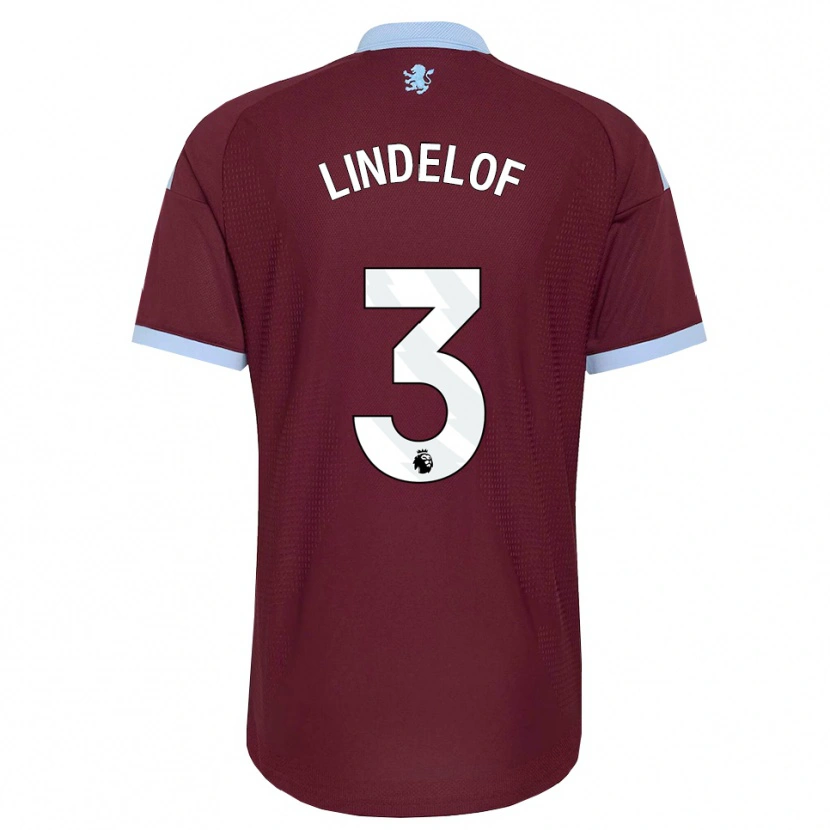 Danxen Uomo Maglia Victor Lindelöf #3 Blu Fiordaliso Borgogna Kit Gara Home 2026/27 Maglietta