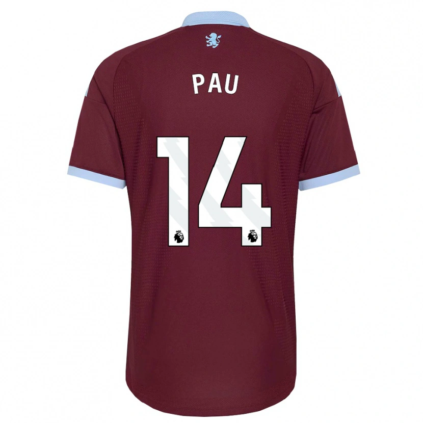 Danxen Uomo Maglia Pau Torres #14 Blu Fiordaliso Borgogna Kit Gara Home 2026/27 Maglietta