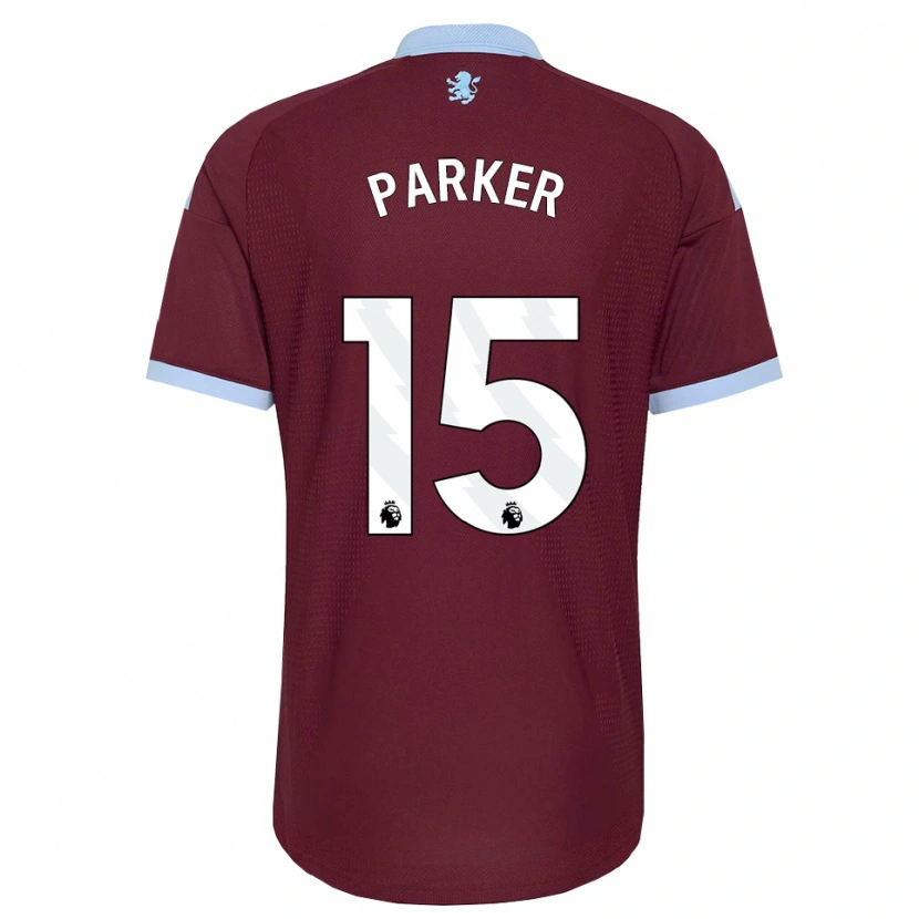 Danxen Uomo Maglia Lucy Parker #15 Blu Fiordaliso Borgogna Kit Gara Home 2026/27 Maglietta