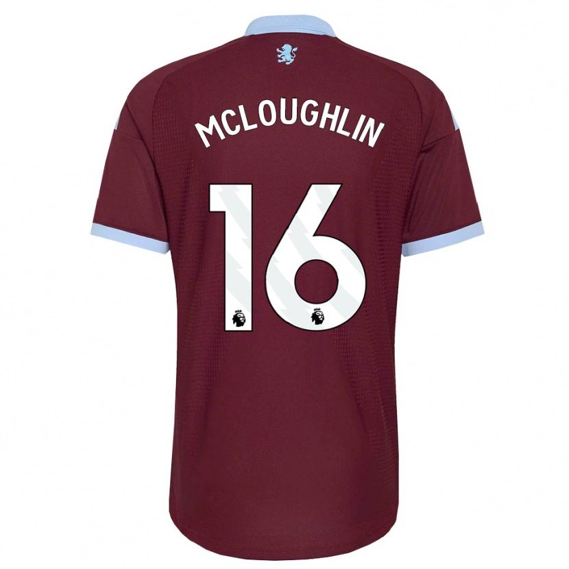 Danxen Uomo Maglia Olivia Mcloughlin #16 Blu Fiordaliso Borgogna Kit Gara Home 2026/27 Maglietta