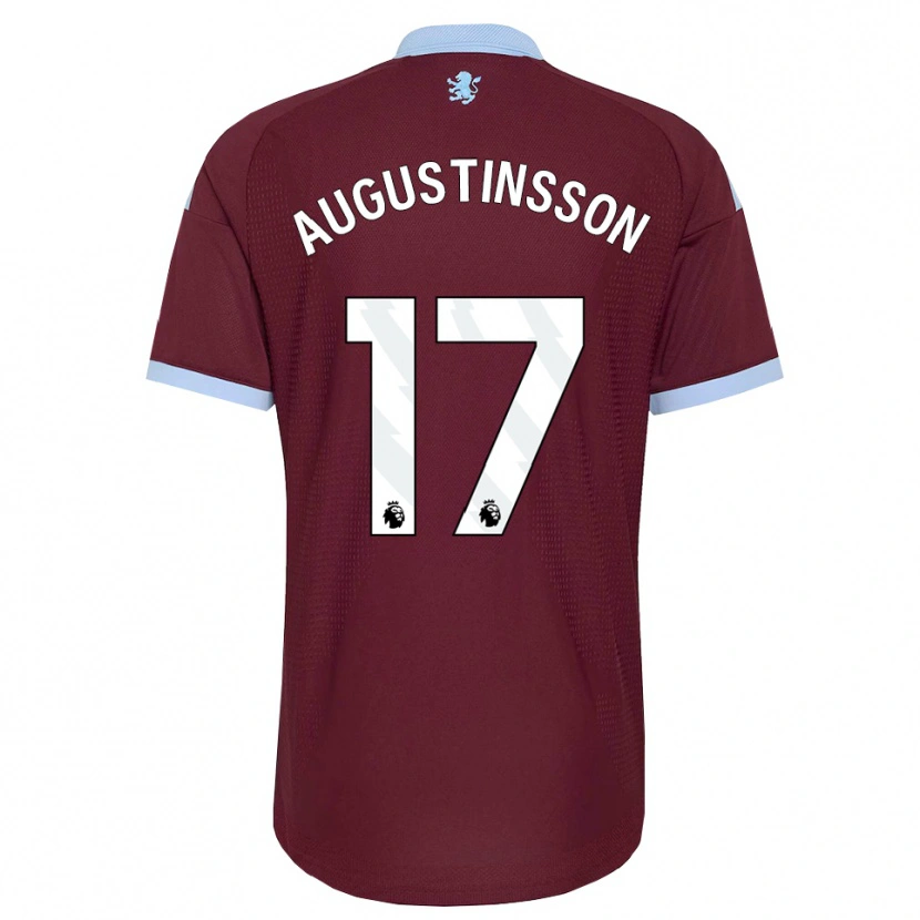 Danxen Uomo Maglia Ludwig Augustinsson #17 Blu Fiordaliso Borgogna Kit Gara Home 2026/27 Maglietta
