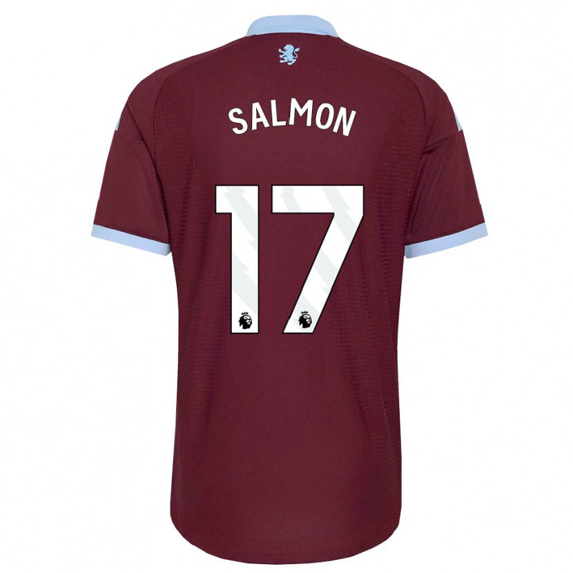Danxen Uomo Maglia Ebony Salmon #17 Blu Fiordaliso Borgogna Kit Gara Home 2026/27 Maglietta