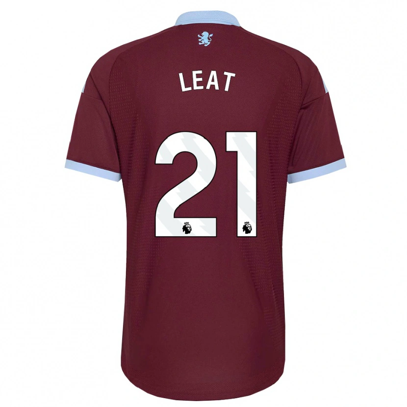 Danxen Uomo Maglia Anna Leat #21 Blu Fiordaliso Borgogna Kit Gara Home 2026/27 Maglietta
