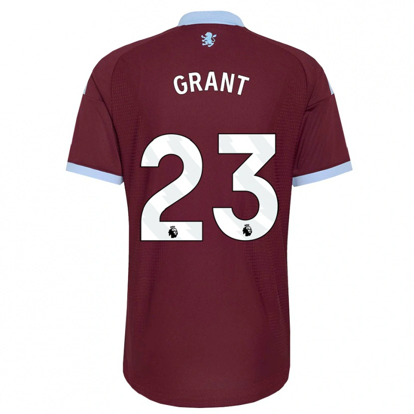 Danxen Uomo Maglia Chasity Grant #23 Blu Fiordaliso Borgogna Kit Gara Home 2026/27 Maglietta