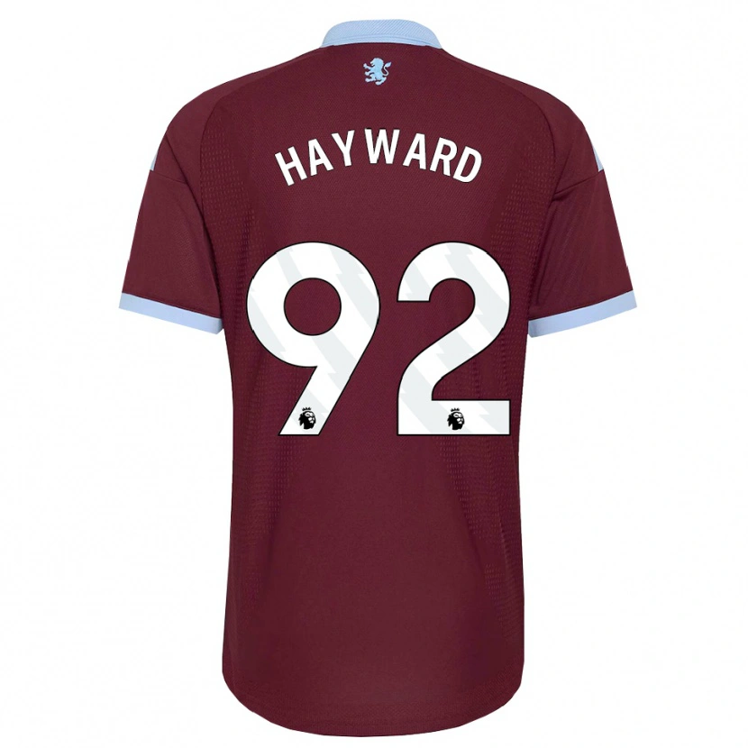 Danxen Uomo Maglia Vinnie Hayward #92 Blu Fiordaliso Borgogna Kit Gara Home 2026/27 Maglietta