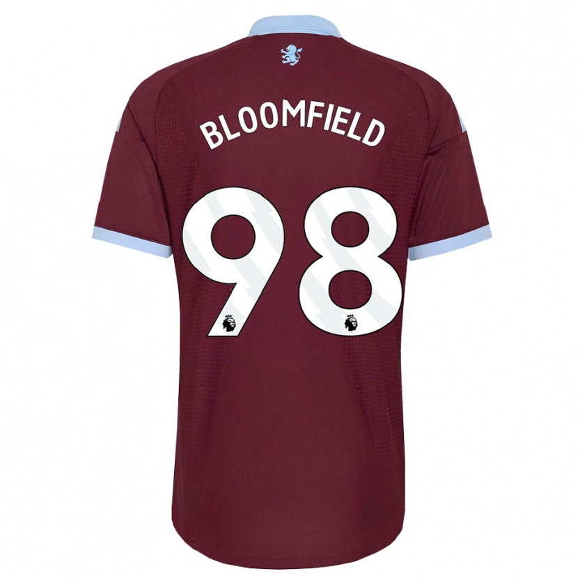 Danxen Uomo Maglia Teddie Bloomfield #98 Blu Fiordaliso Borgogna Kit Gara Home 2026/27 Maglietta