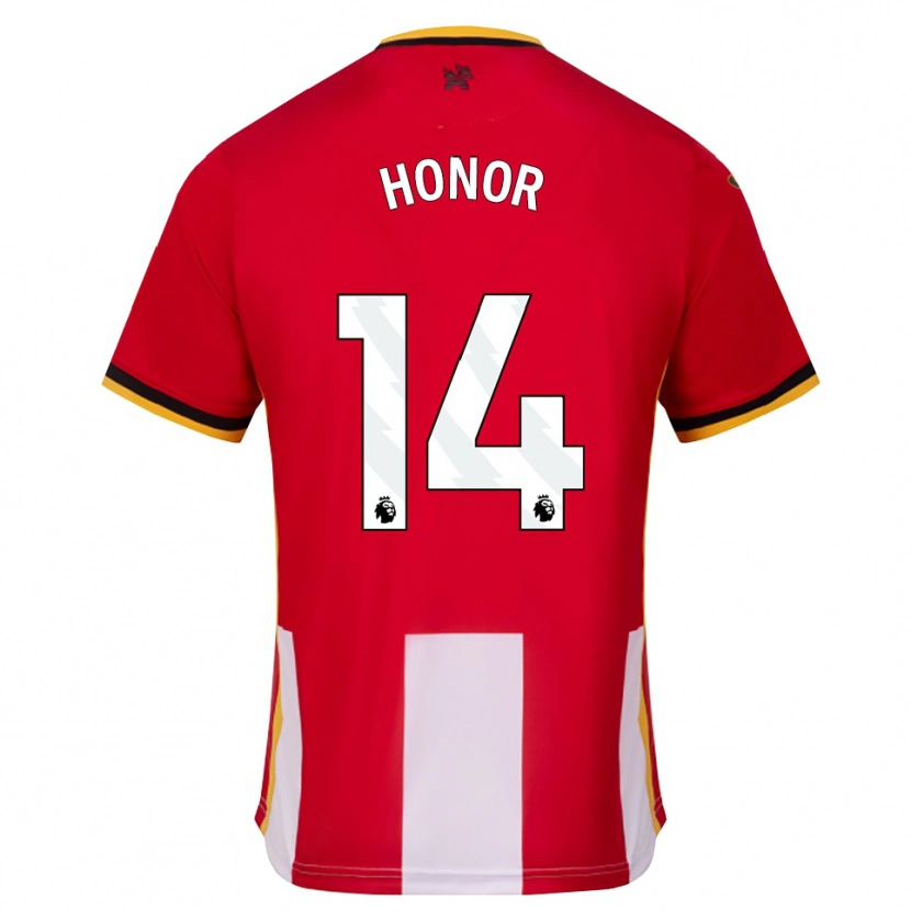Danxen Uomo Maglia Otis Honor #14 Giallo Nero Rosso Kit Gara Home 2026/27 Maglietta