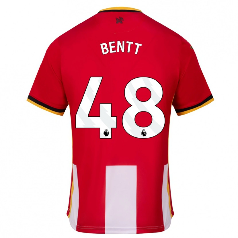 Danxen Uomo Maglia Luka Bentt #48 Giallo Nero Rosso Kit Gara Home 2026/27 Maglietta