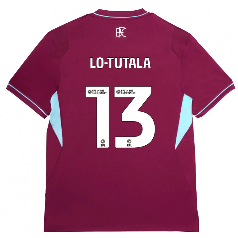 Danxen Uomo Maglia Johanan Lo-Tutala #13 Borgogna Verde Kit Gara Home 2026/27 Maglietta