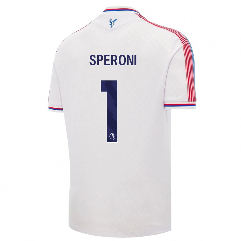 Danxen Uomo Maglia Thiago Speroni #1 Bianco Rosso Blu Kit Gara Home 2026/27 Maglietta