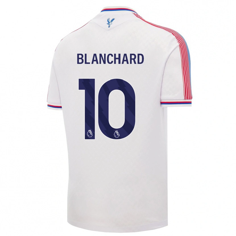Danxen Uomo Maglia Annabel Blanchard #10 Bianco Rosso Blu Kit Gara Home 2026/27 Maglietta