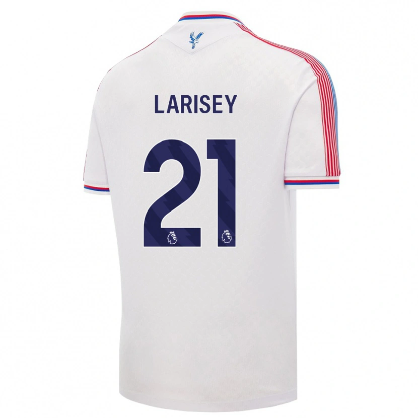 Danxen Uomo Maglia Clarissa Larisey #21 Bianco Rosso Blu Kit Gara Home 2026/27 Maglietta