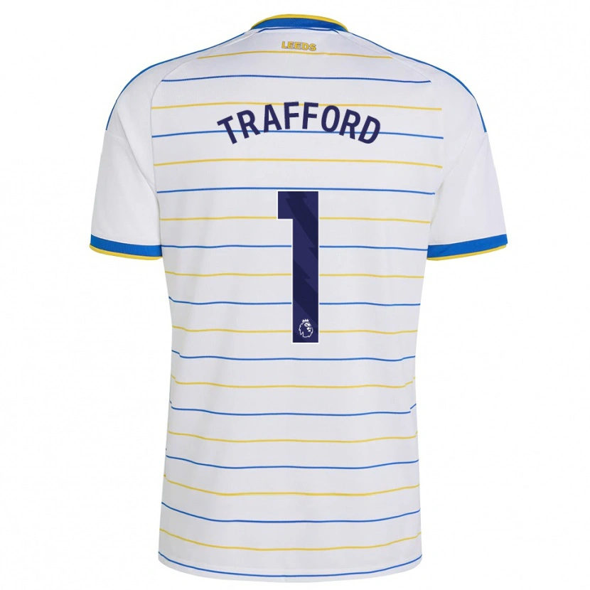 Danxen Uomo Maglia James Trafford #1 Rosso Giallo Blu Kit Gara Home 2026/27 Maglietta