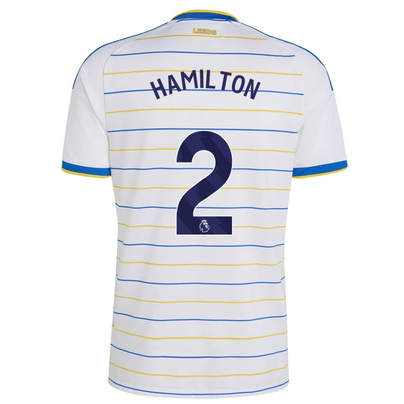 Danxen Uomo Maglia Joshua Hamilton #2 Rosso Giallo Blu Kit Gara Home 2026/27 Maglietta