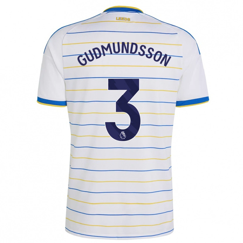 Danxen Uomo Maglia Gabriel Gudmundsson #3 Rosso Giallo Blu Kit Gara Home 2026/27 Maglietta