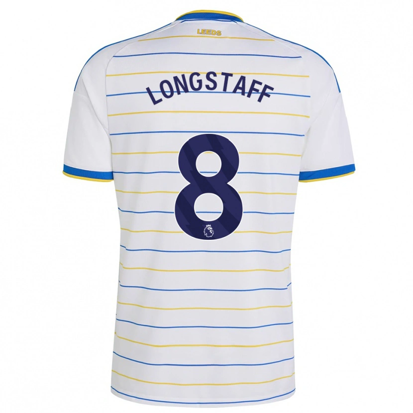 Danxen Uomo Maglia Sean Longstaff #8 Rosso Giallo Blu Kit Gara Home 2026/27 Maglietta
