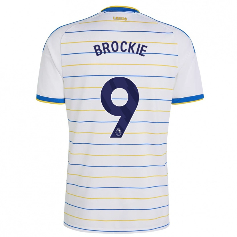 Danxen Uomo Maglia Devon Brockie #9 Rosso Giallo Blu Kit Gara Home 2026/27 Maglietta