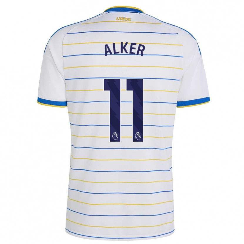 Danxen Uomo Maglia Samuel Alker #11 Rosso Giallo Blu Kit Gara Home 2026/27 Maglietta