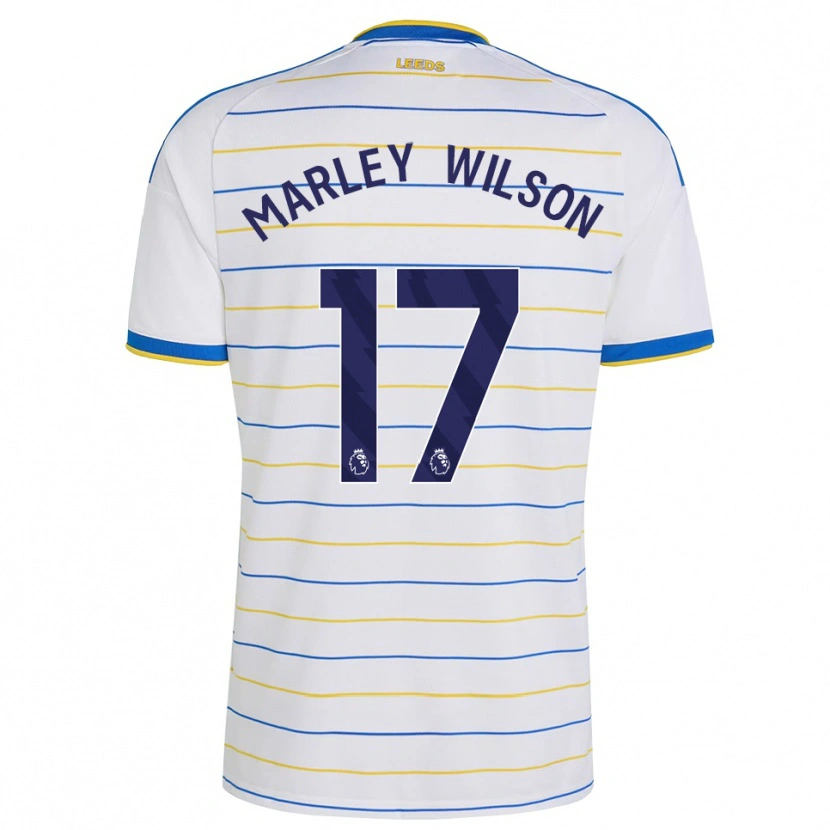 Danxen Uomo Maglia Marley Wilson #17 Rosso Giallo Blu Kit Gara Home 2026/27 Maglietta