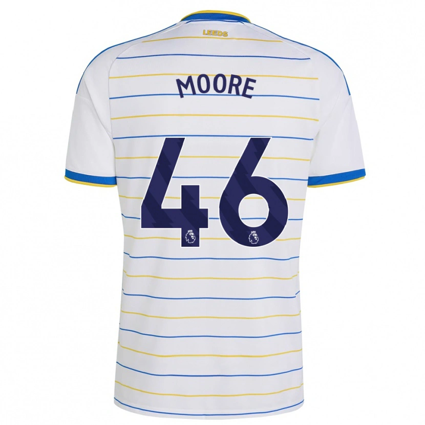 Danxen Uomo Maglia Kris Moore #46 Rosso Giallo Blu Kit Gara Home 2026/27 Maglietta