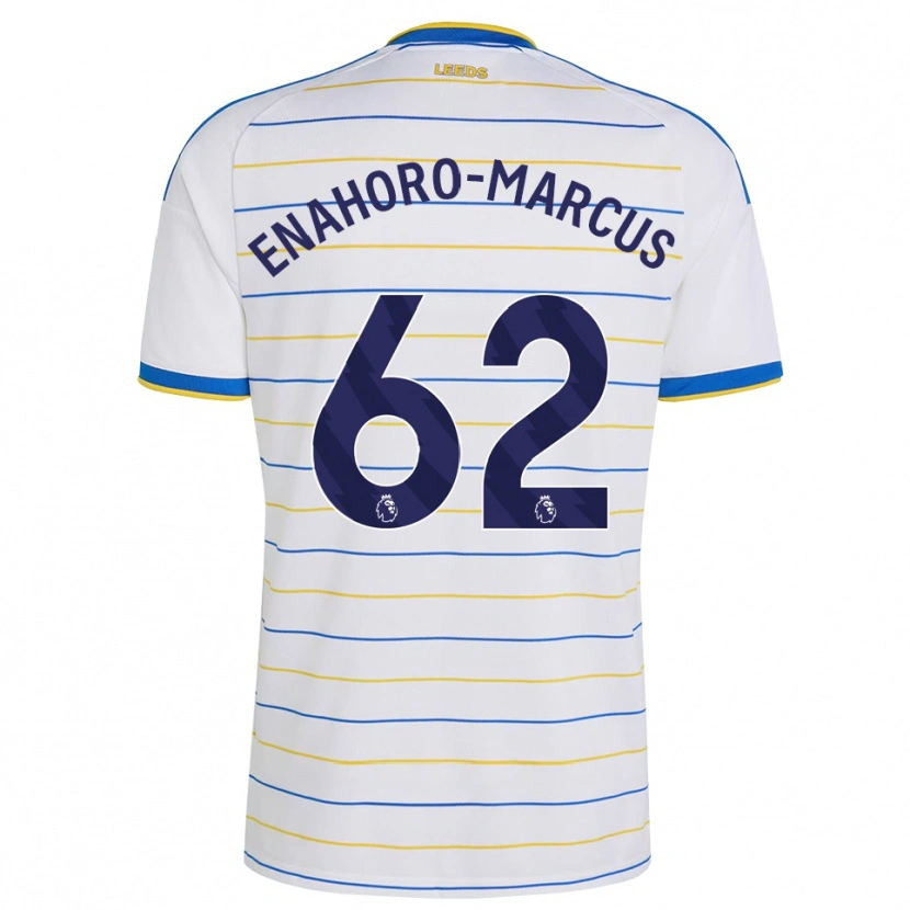 Danxen Uomo Maglia Louis Enahoro-Marcus #62 Rosso Giallo Blu Kit Gara Home 2026/27 Maglietta