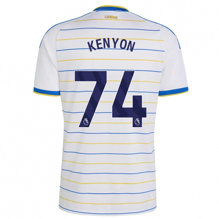Danxen Uomo Maglia George Kenyon #74 Rosso Giallo Blu Kit Gara Home 2026/27 Maglietta