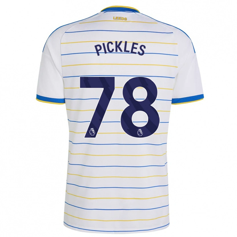 Danxen Uomo Maglia Ollie Pickles #78 Rosso Giallo Blu Kit Gara Home 2026/27 Maglietta
